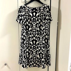 Ann Taylor geometric mini dress
